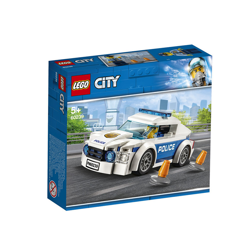 Voiture de patrouille de police  