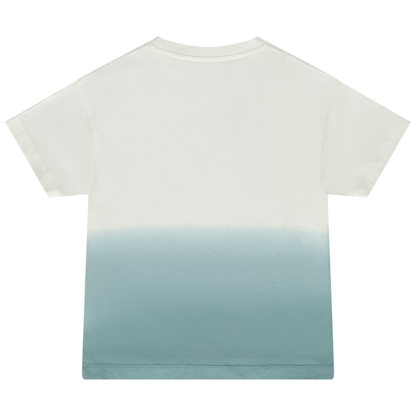 T-shirt manches courtes effet tie & dye en coton pour garçon 