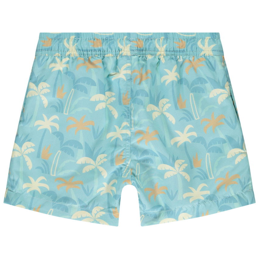 Short de bain imprimé palmiers pour garçon 