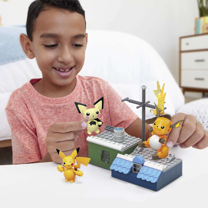 Coffret de construction Pokémon évolution de Pikachu 