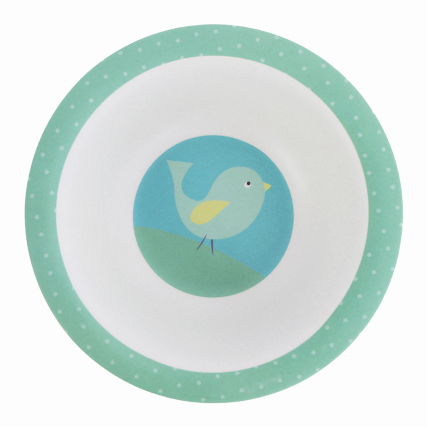 Set repas Panda en Bamboo - 5pcs 