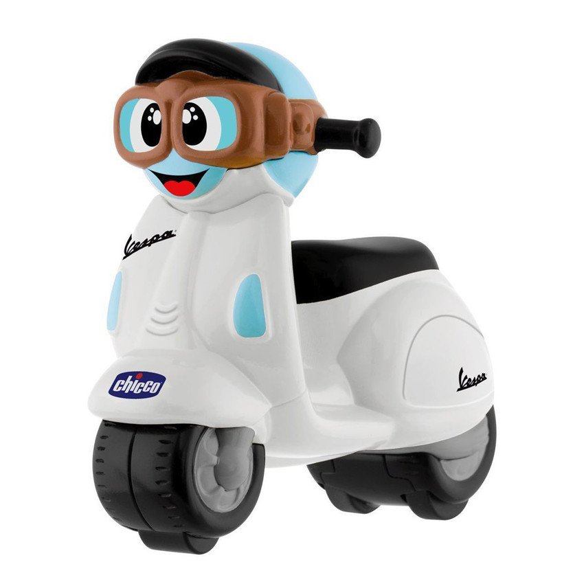 Véhicule mini Vespa blanche Main Véhicule mini Vespa blanche