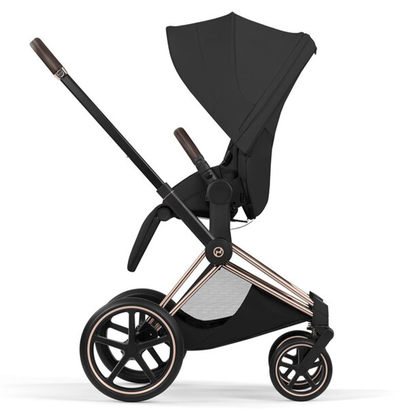 Habillage siège poussette Priam/e-Priam-Style Collection Sepia Black 