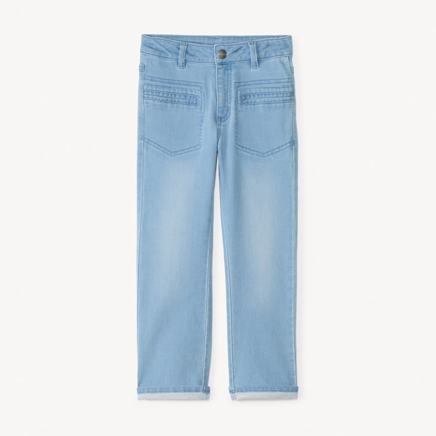 Jean droit à poches pour garçon