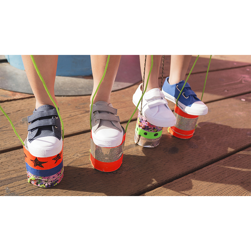 Baskets basses en toile à scratchs du 24 au 27 