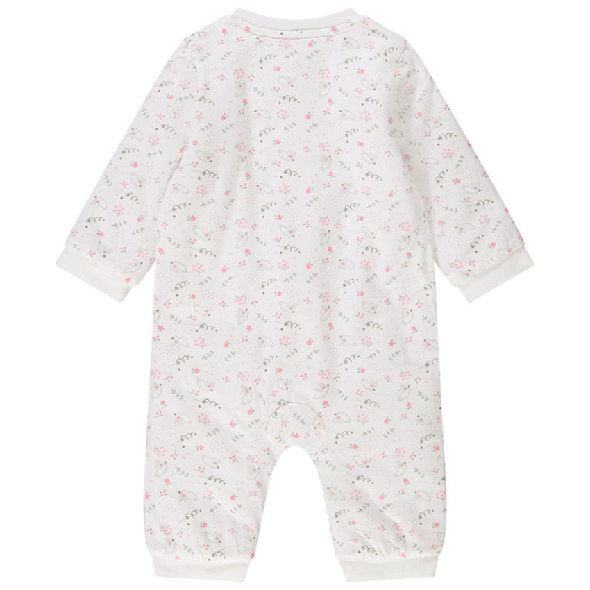 Surpyjama ouatiné imprimé lapins pour bébé fille 
