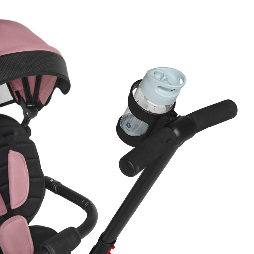 Tricycle évolutif Triky 5 en 1 rose 