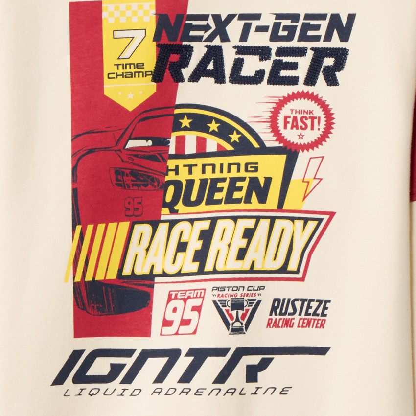 Sweat molleton oversize Cars Disney-Pixar pour garçon 