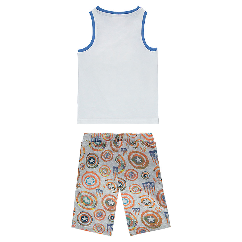 Pyjama en jersey Marvel print Captain America 