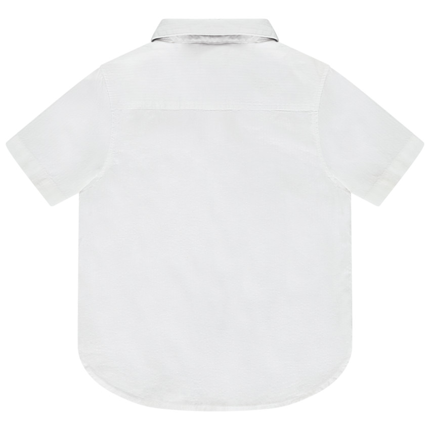 Chemise manches courtes avec nœud papillon pour garçon  