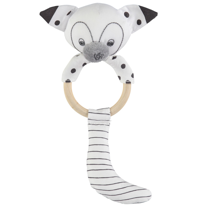 Hochet peluche lémurien 