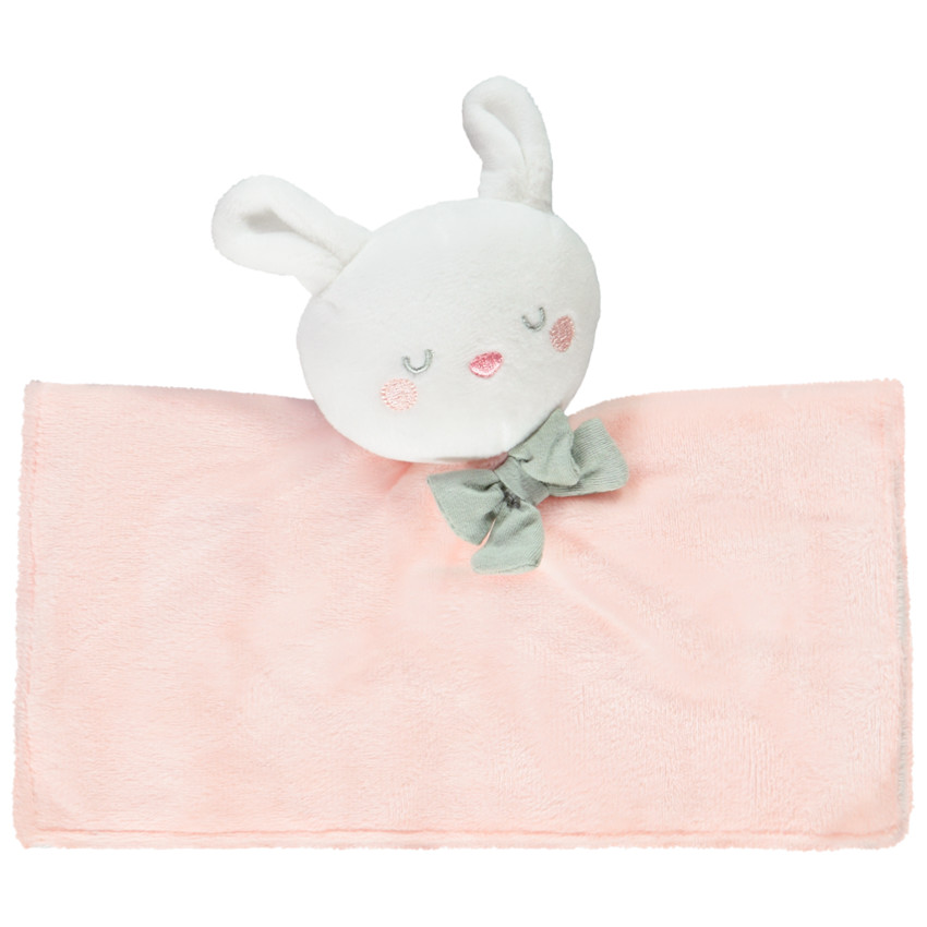 Doudou Lapin pour bébé fille 