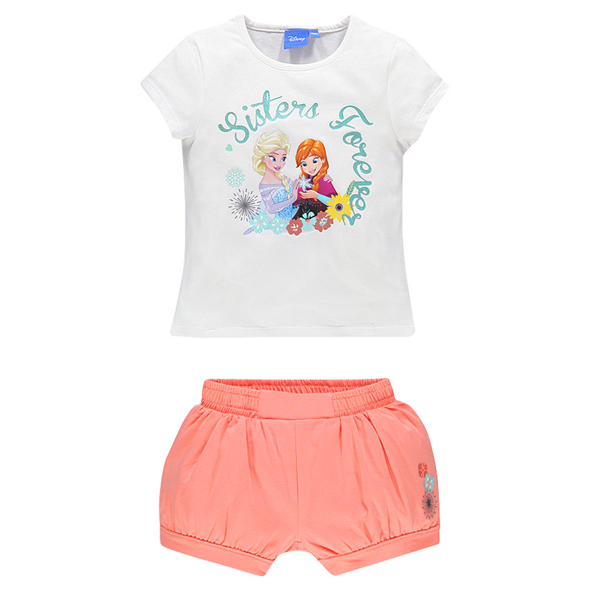 Pyjama court print Disney La Reine des Neiges
