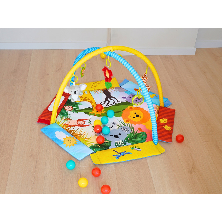 Tapis d'éveil & d'activité avec balles Palenquo 