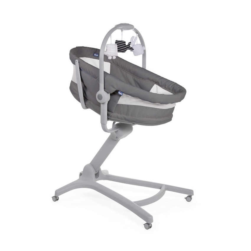 Transat Baby Hug Air 4 en 1 - Dark Grey 