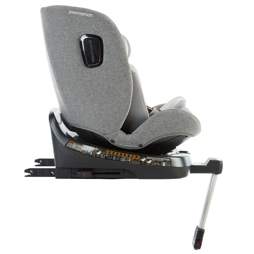 Siège-auto pivotant i-Size 40-150 cm P4One Xelium gris 