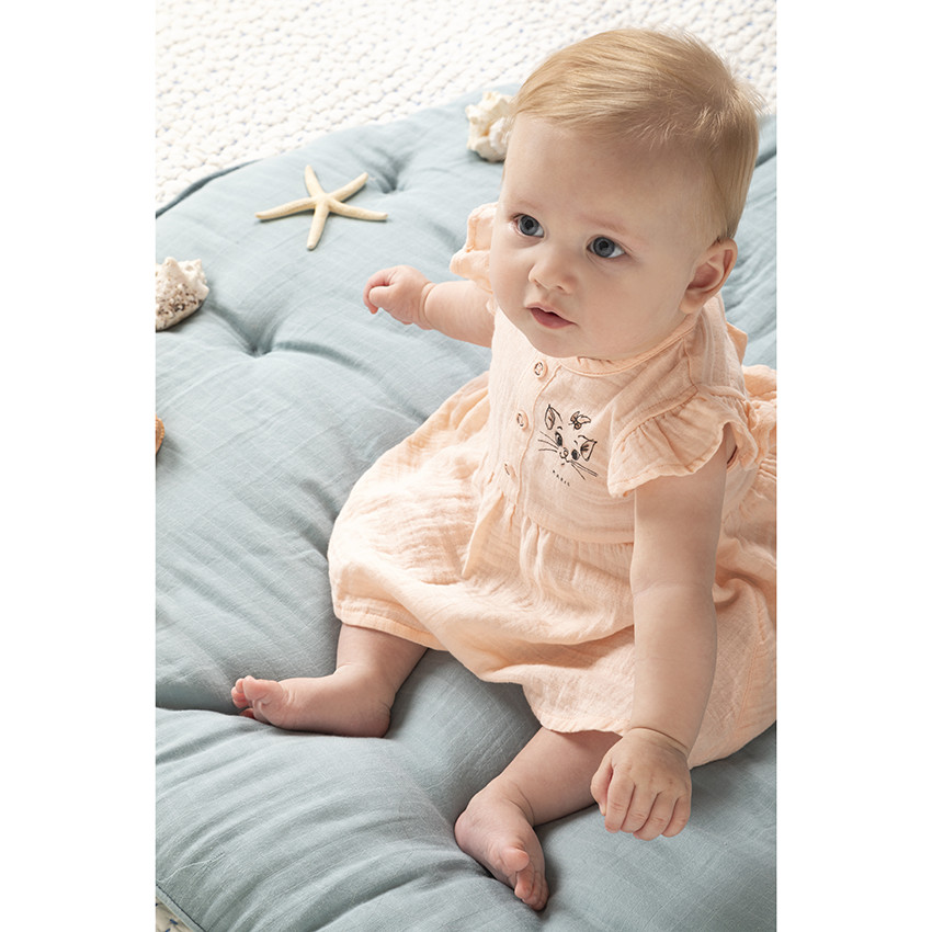 Ensemble avec tunique et bloomer Marie Aristochats Disney pour bébé fille 