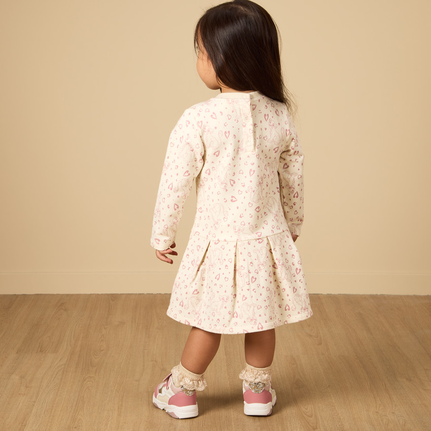 Robe manches longues imprimé Le Roi Lion Disney pour bébé fille 