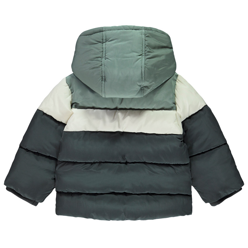 Doudoune effet colorblock avec doublure micropolaire pour garçon 