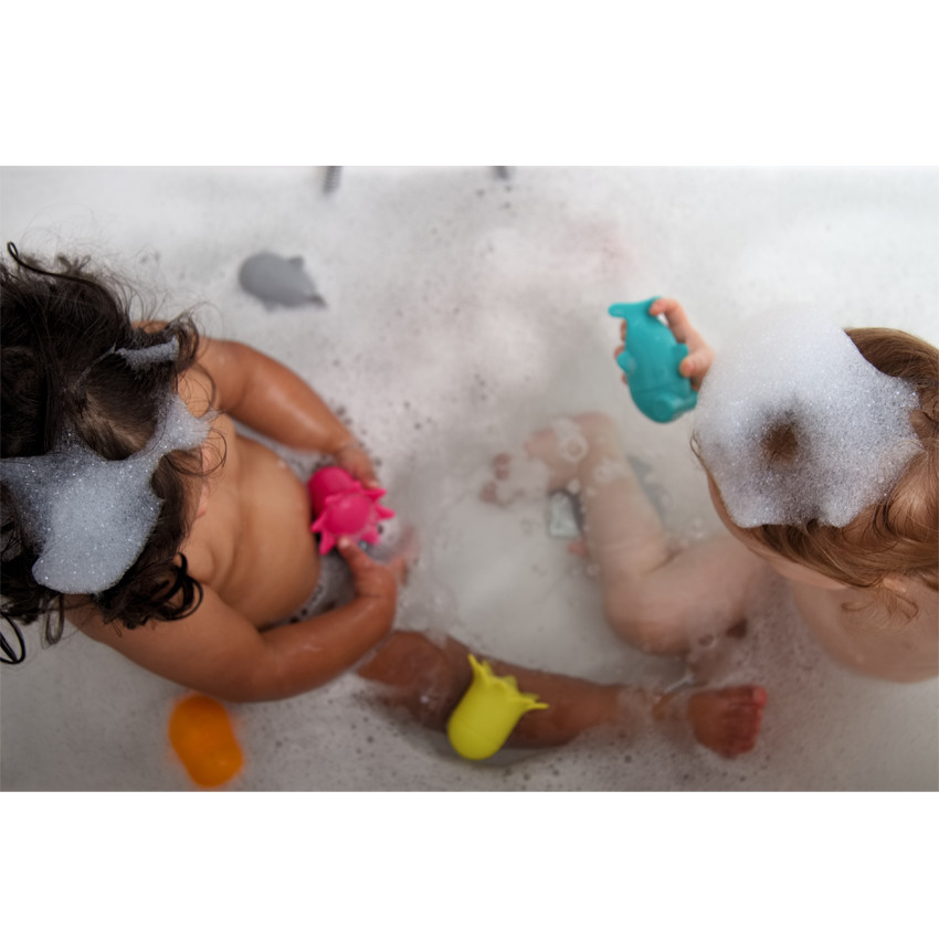 Jouets de bain en silicone 