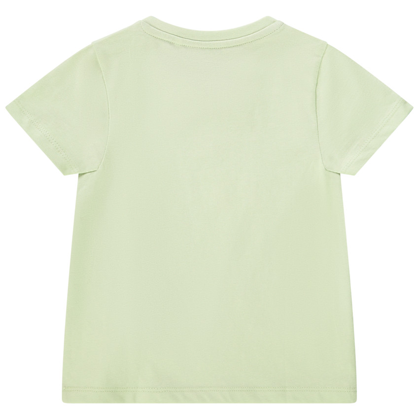 T-shirt manches courtes printé et brodé savane pour bébé garçon 