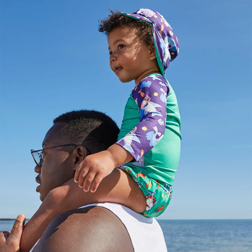 Couche de bain lavable révolutionnaire Fun 0-6M 