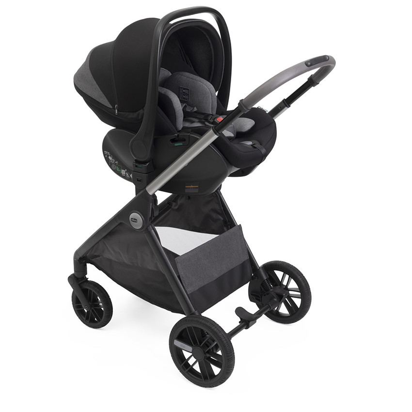 Poussette Bellagio 2 Black Satin  