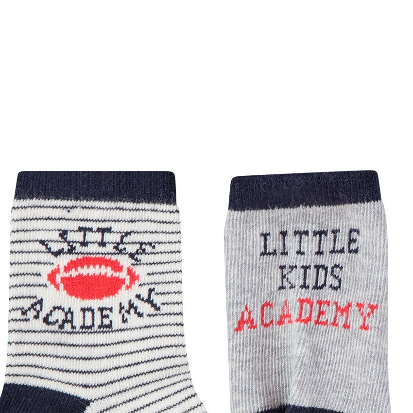 Lot de 3 paires de chaussettes fantaisies pour bébé garçon 