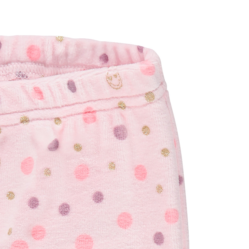 Pyjama en velours avec print SmileyWorld 