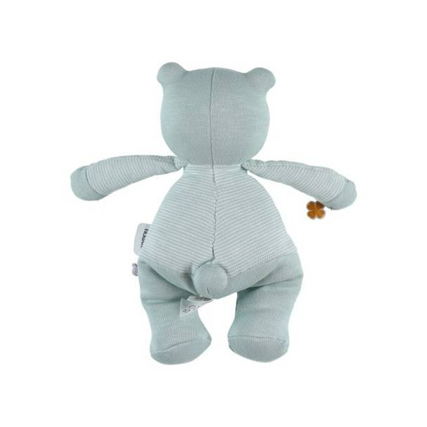 Peluche Ours Nouky 25 cm en coton - Mint 