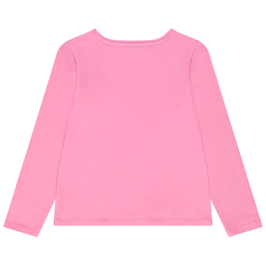 T-shirt manches longues print glitter Minnie Disney pour fille 