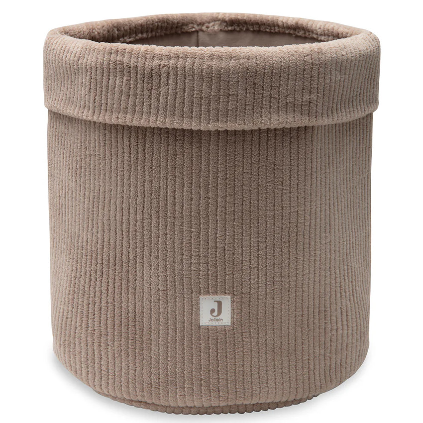 Panier de rangement Cloudy Rib - 30x35cm - Milky Coffee - Milky Coffee