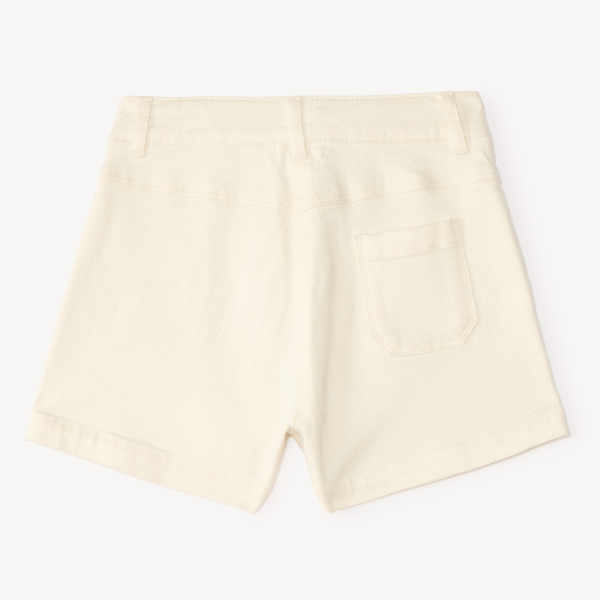 Short en denim uni pour fille 