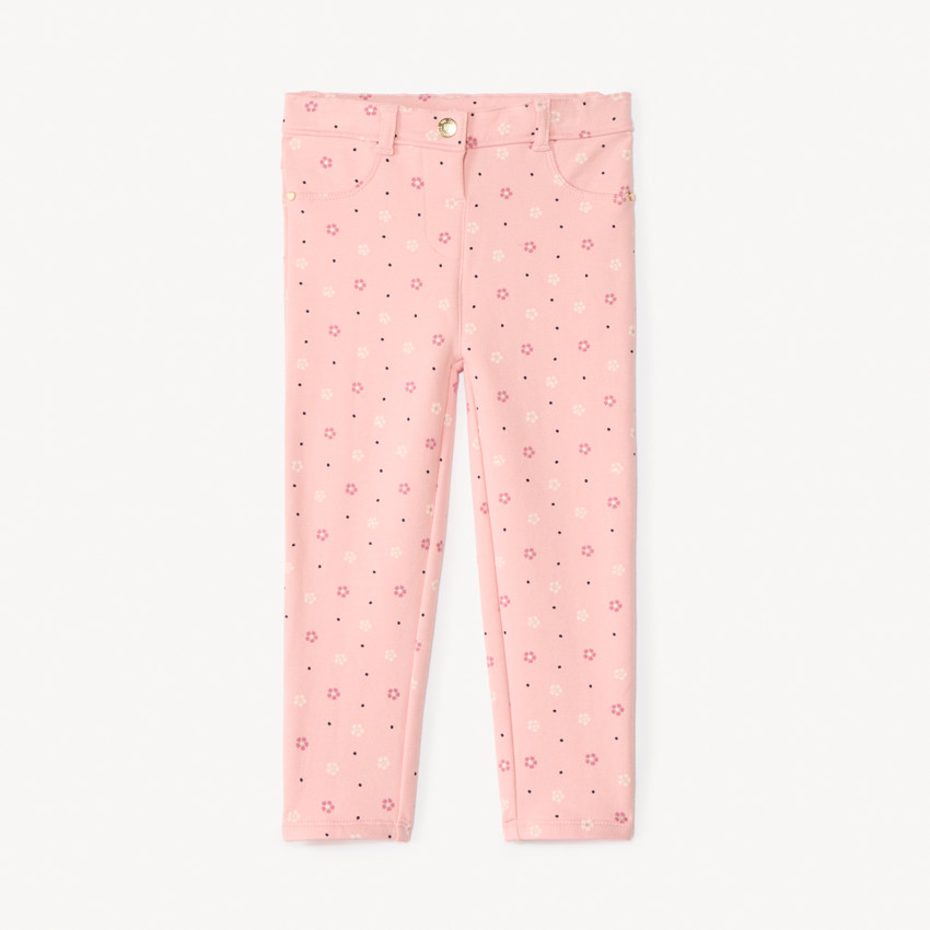 Pantalon en molleton imprimé pour bébé fille 