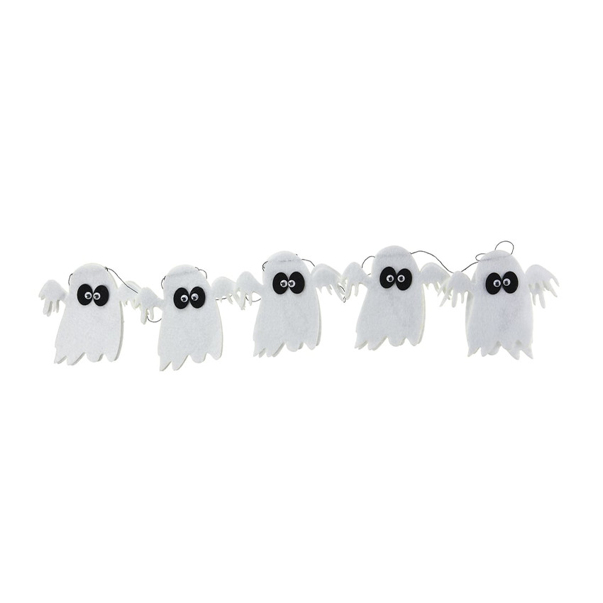 Guirlande Halloween fantômes 175 cm 