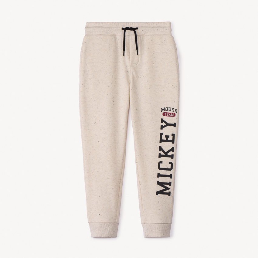 Jogging molleton effet neps Mickey Disney pour garçon 