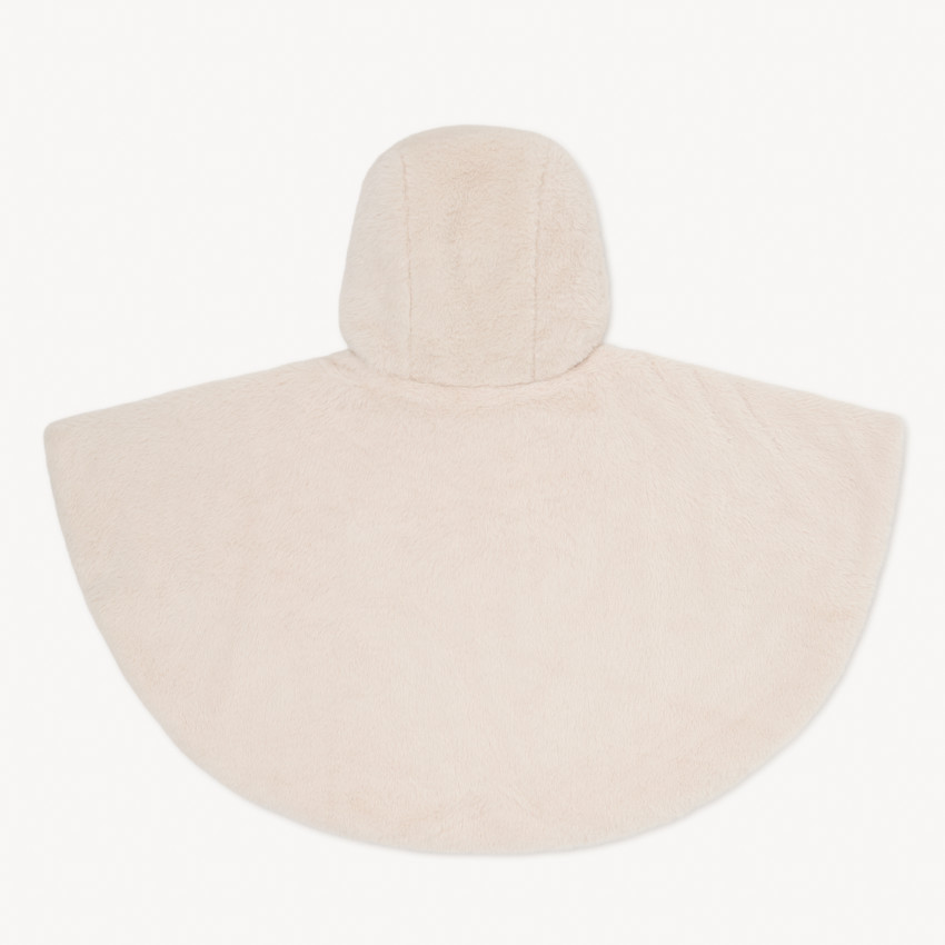 Cape chaude en peluche pour siège auto et poussette 