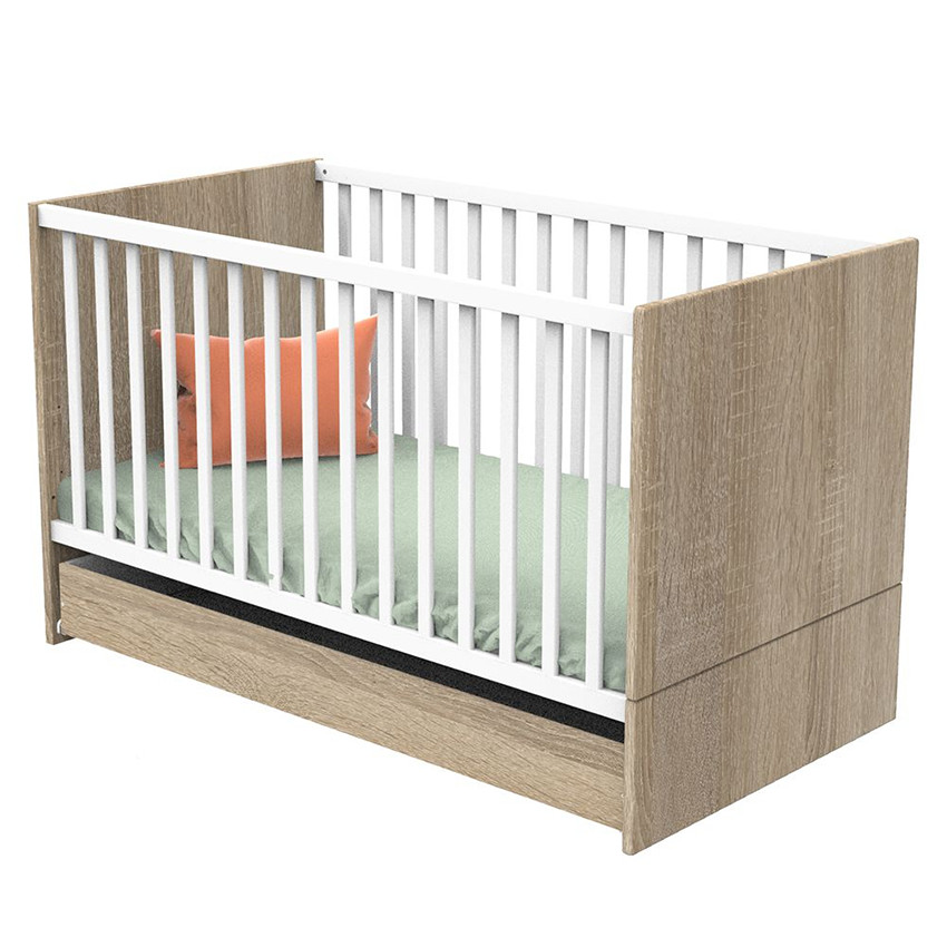 Little Big Bed Nova 70 x 140 cm - Blanc Lin 