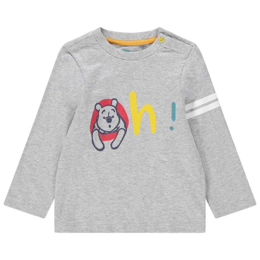 T-shirt manches longues en coton bio print Winnie l'ourson Disney 
