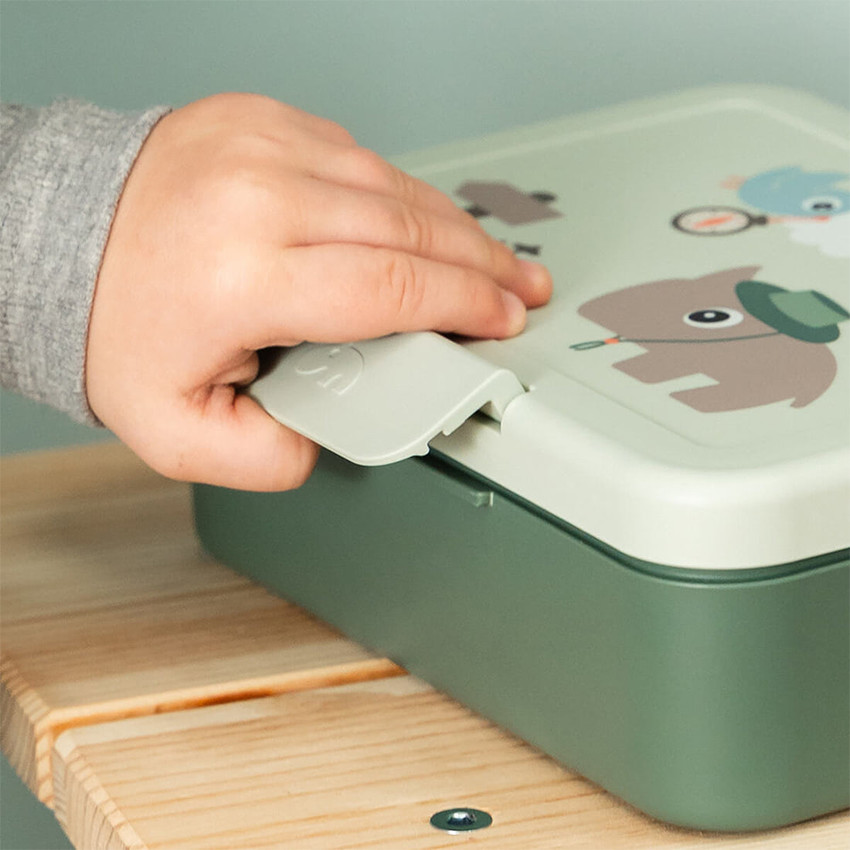 Lunchbox avec séparateur Tiny Trails Vert 