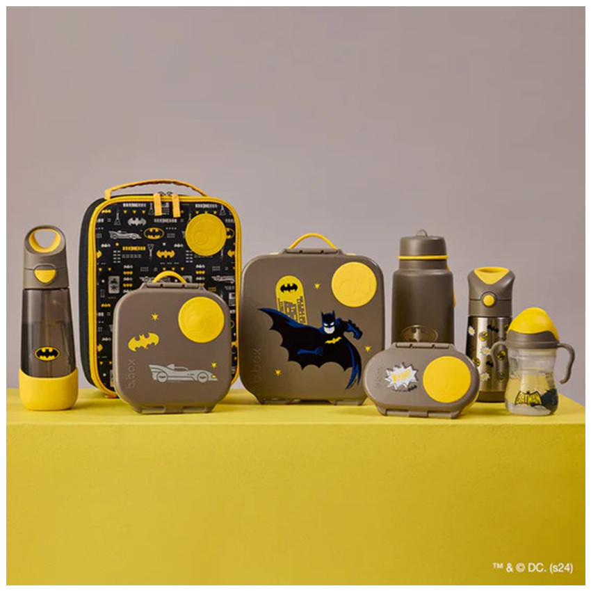 Tasse anti-fuites avec anse et paille  Batman 