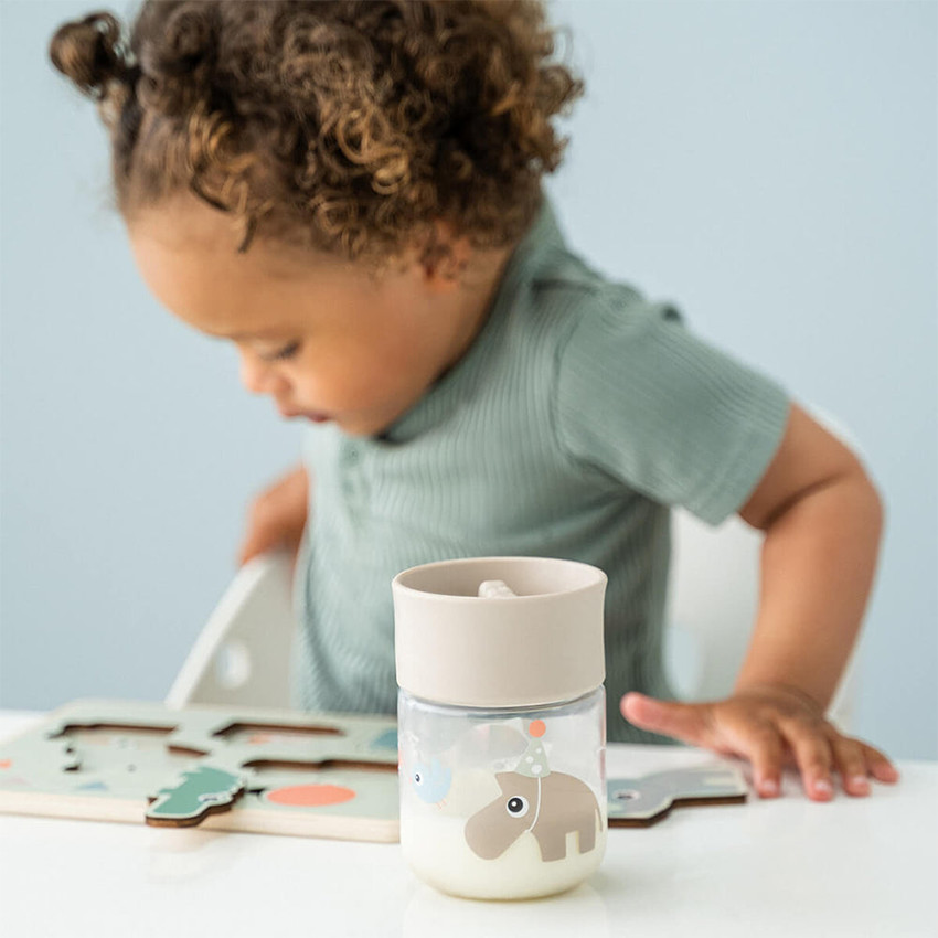 Gobelet d'apprentissage bord 360° Célébration - Sable 