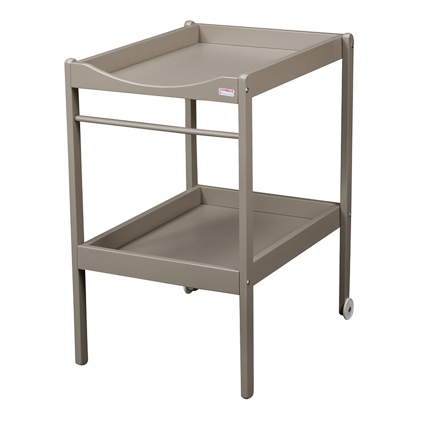 Table à Langer Alice 2 plateaux - Gris Clair 