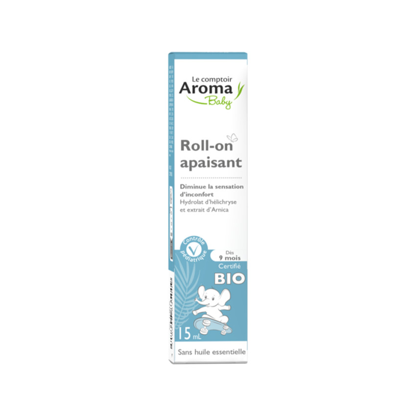 Roll-on arnica apaisant bébé certifié Bio 15 ml 