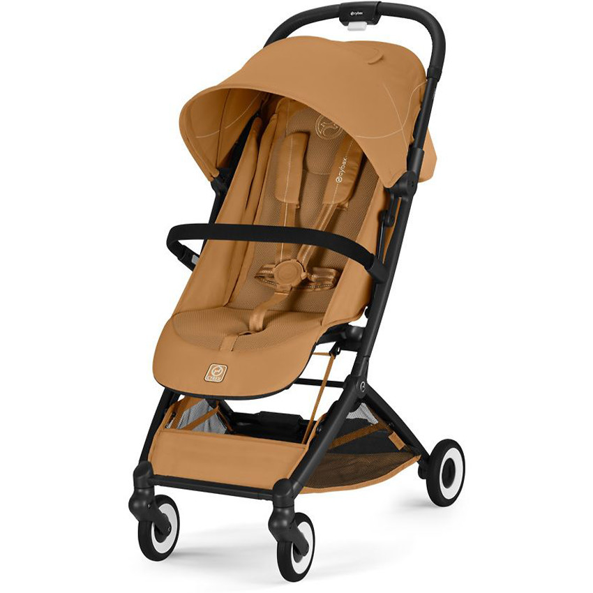 Poussette canne ultra-compacte Orfeo Cinnamon Yellow 