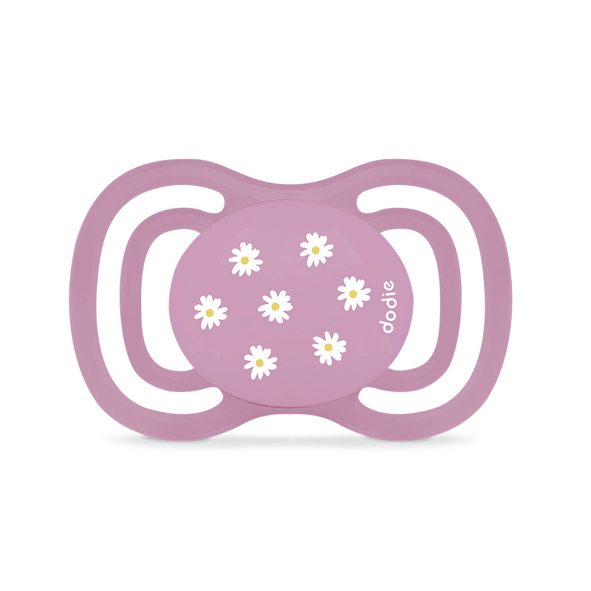Lot de 2 sucettes anatomiques en silicone 6M+ F2 extra fine (modèle aléatoire) 