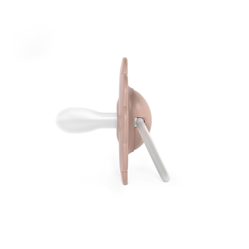 Sucette physiologique en silicone SX PRO Wonder 6-18M Rose moyen 