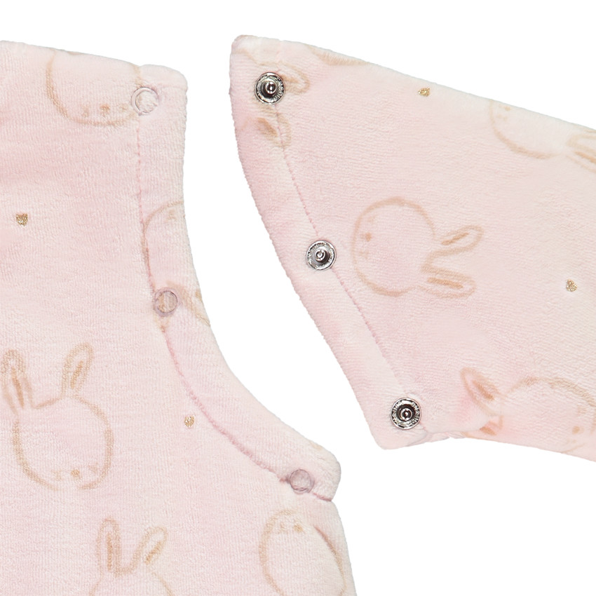 Gigoteuse TOG 3 à manches amovibles imprimé lapins pour bébé fille 