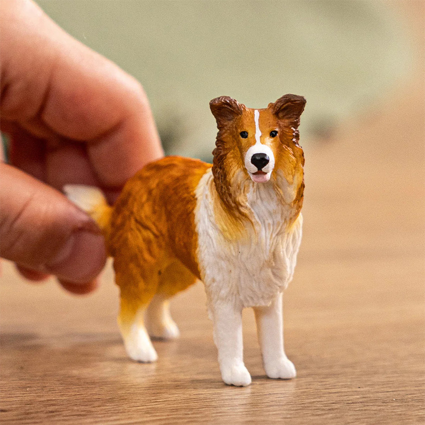 Figurine chien Colley  