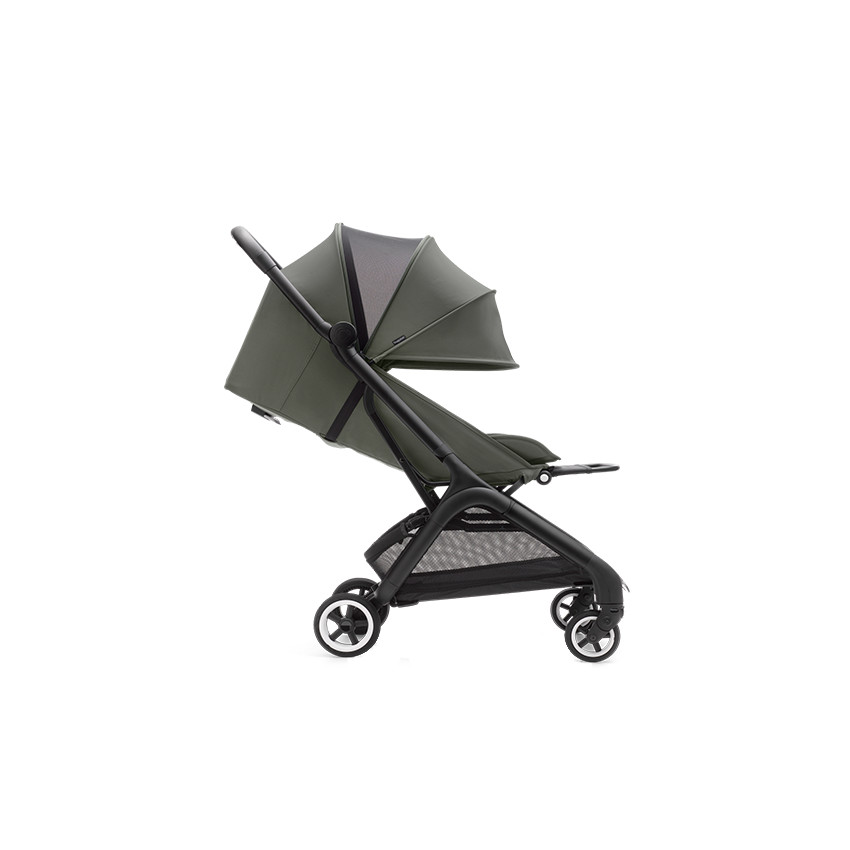 Poussette Butterfly complète - Noir/Vert forêt 